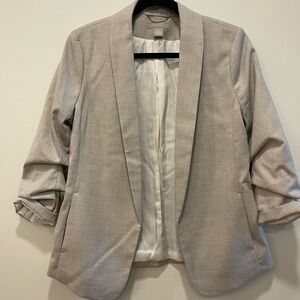 H&M Light Textured Blazer